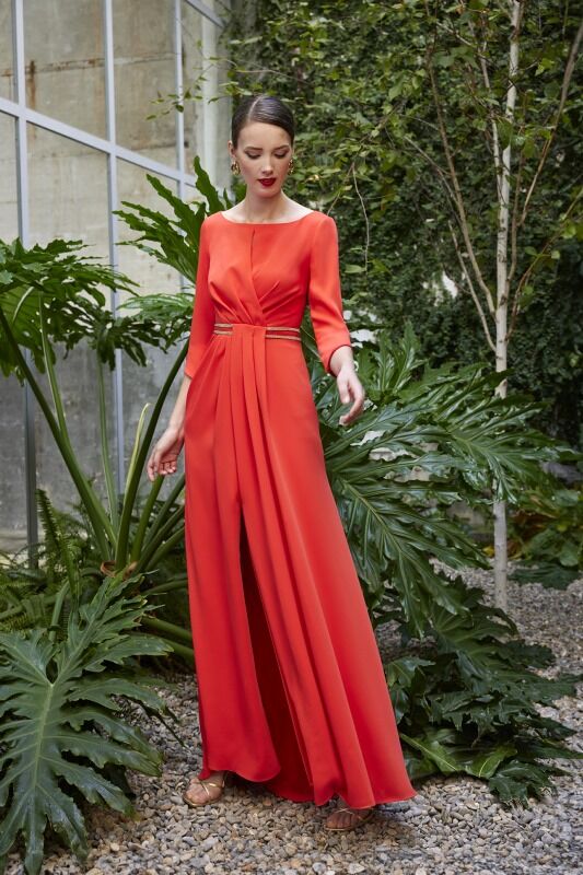 Carla Ruiz Vestidos Rojos De Madrinas De Boda VESTIDO MADRINA