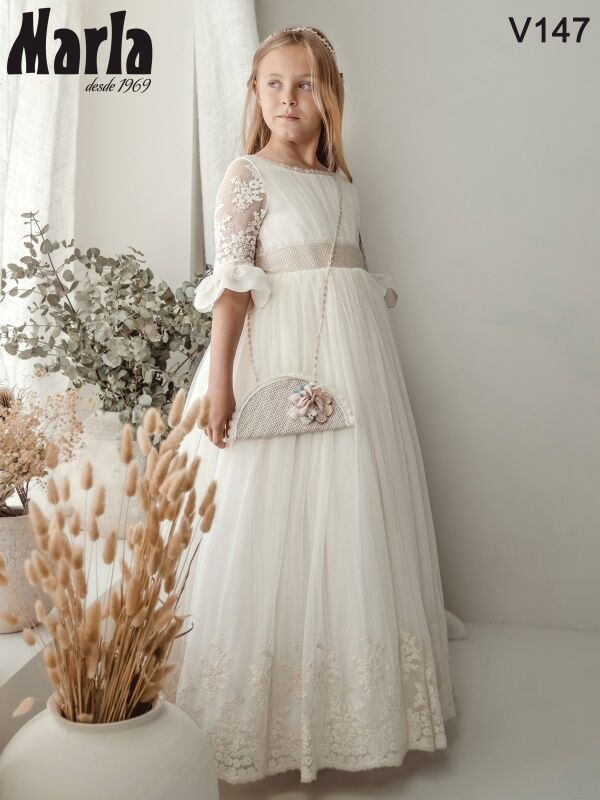 V147 Vestido Comunion Marla BOXLY