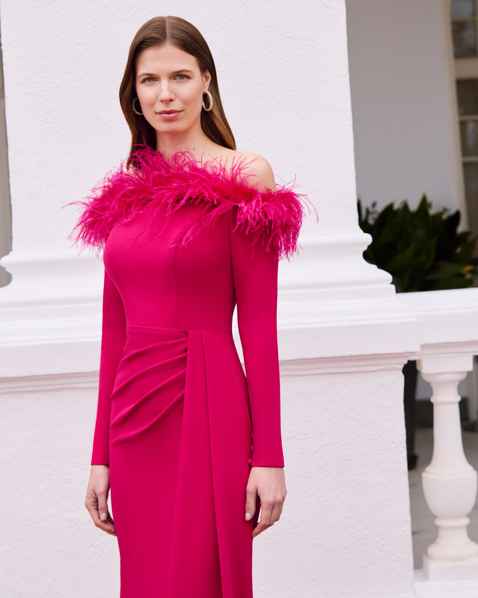 Vestido 1G208 Marfil