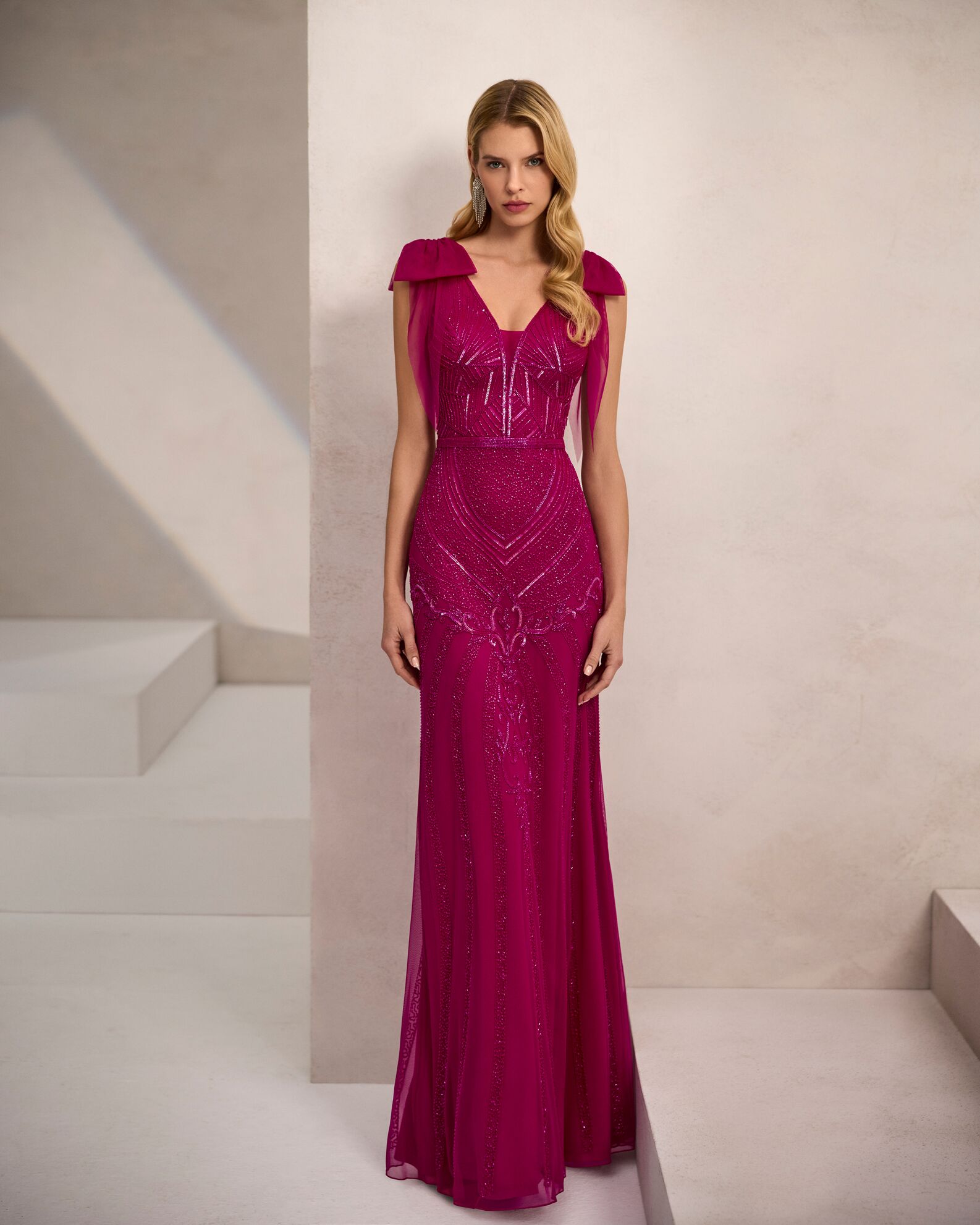 Vestido 1J2F6 Marfil