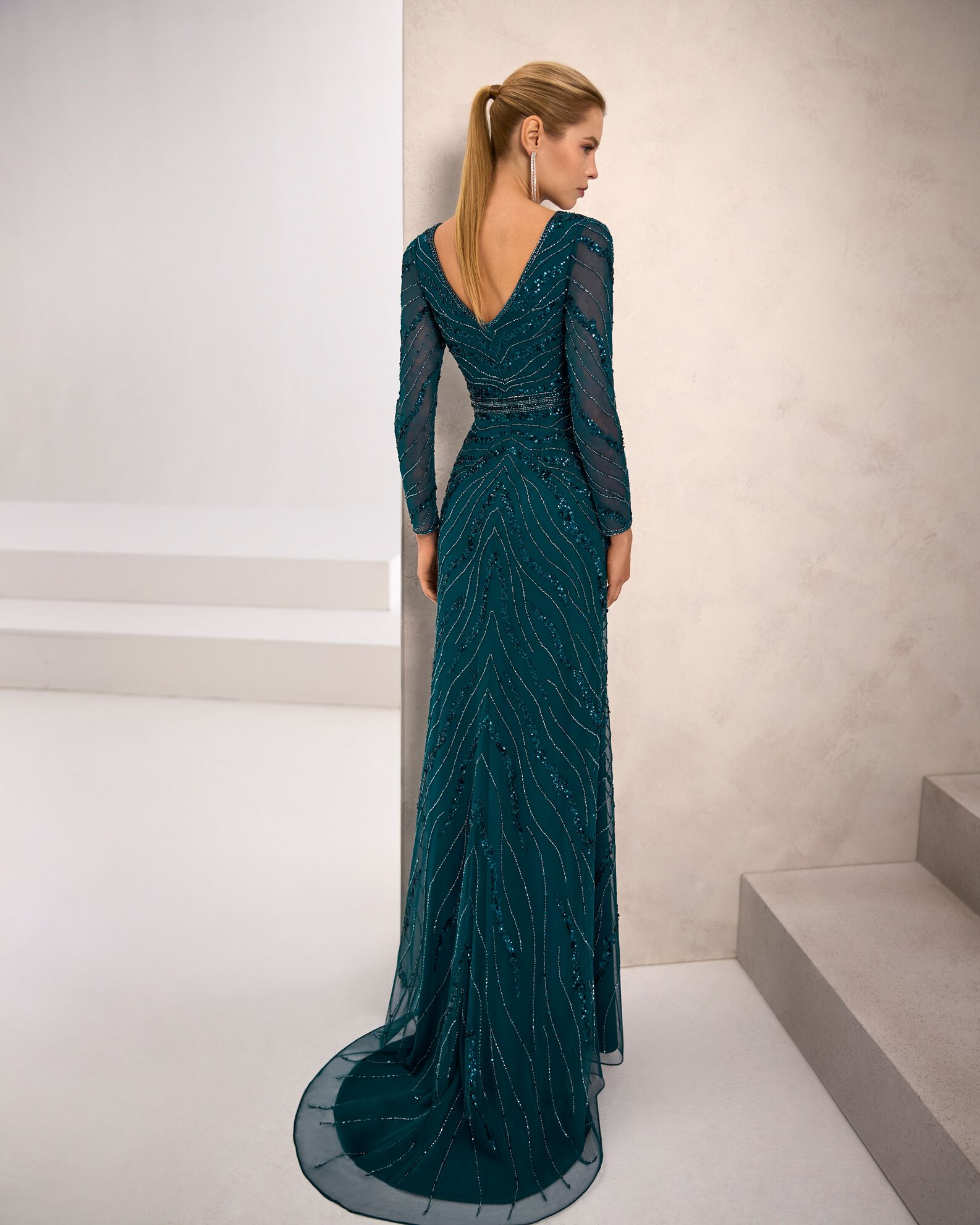 Vestido 1J1G1 Marfil - Imagen 2