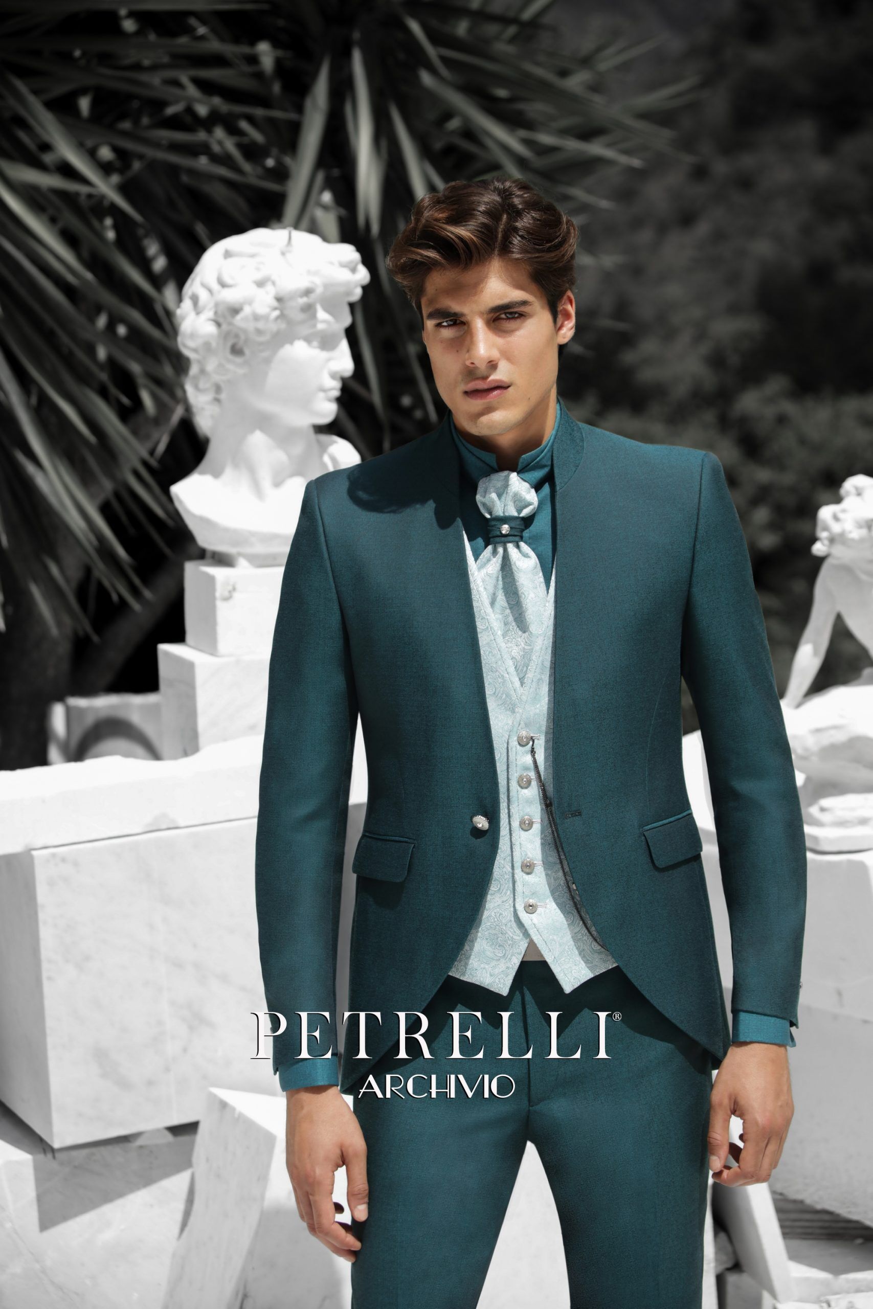 Conjunto 40004 verde Petrelli Uomo